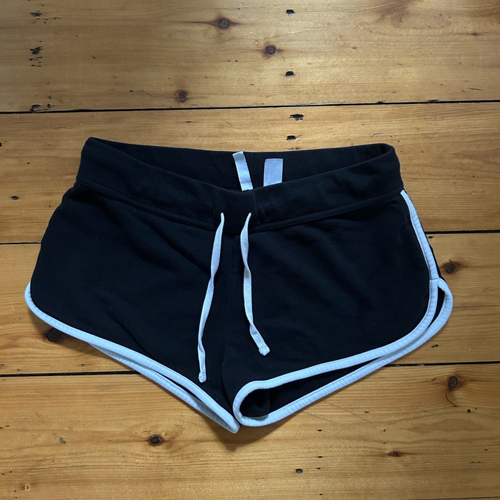 H&M Black and White Shorts